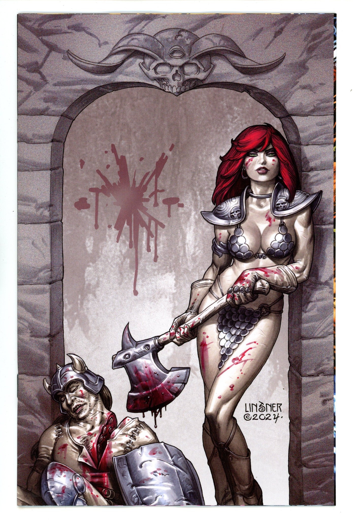 Red Sonja Vol 7 18 Linsner Virgin Incentive Variant (2025)