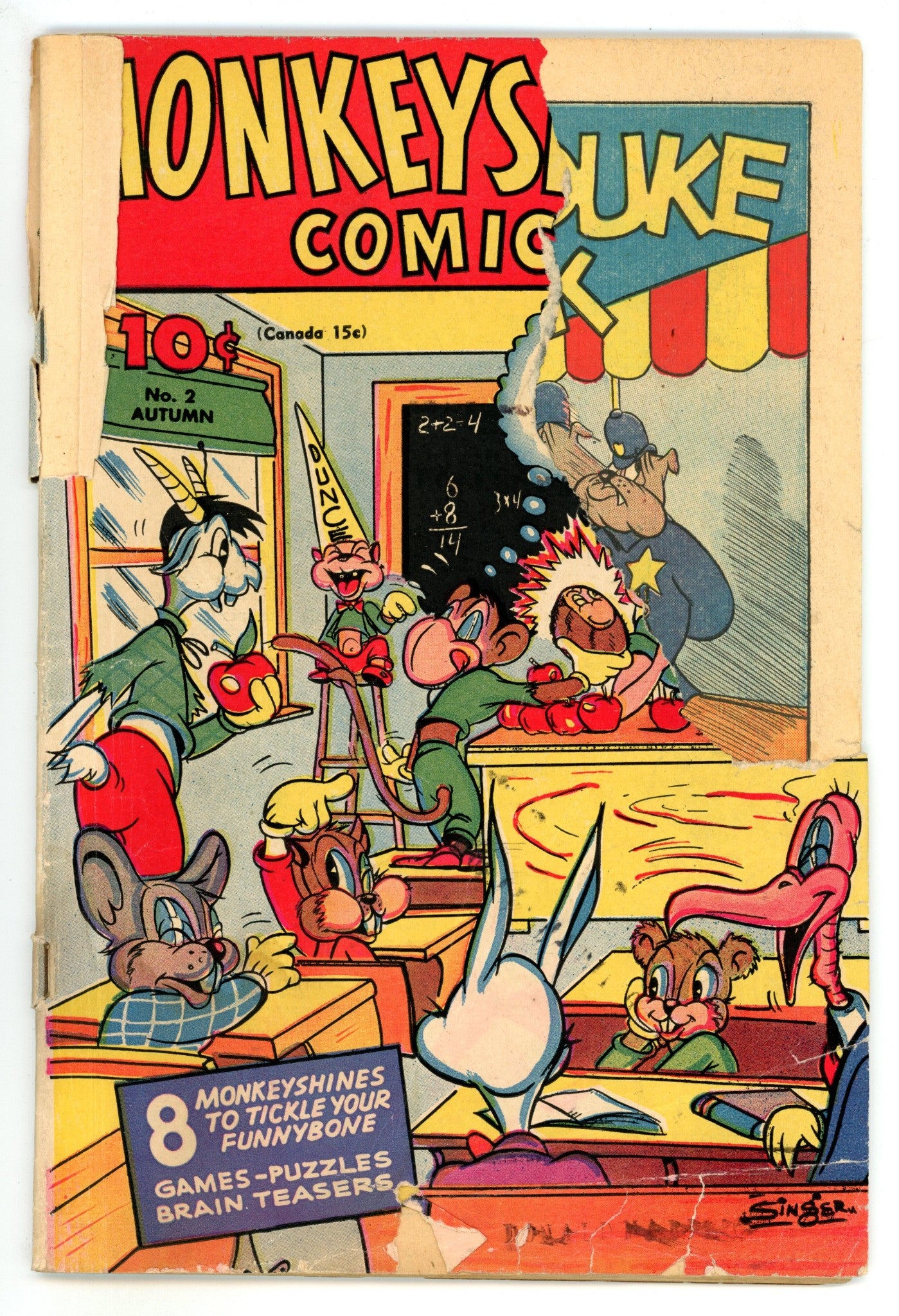 Monkeyshines Comics 2 PR (0.5) (1944) 