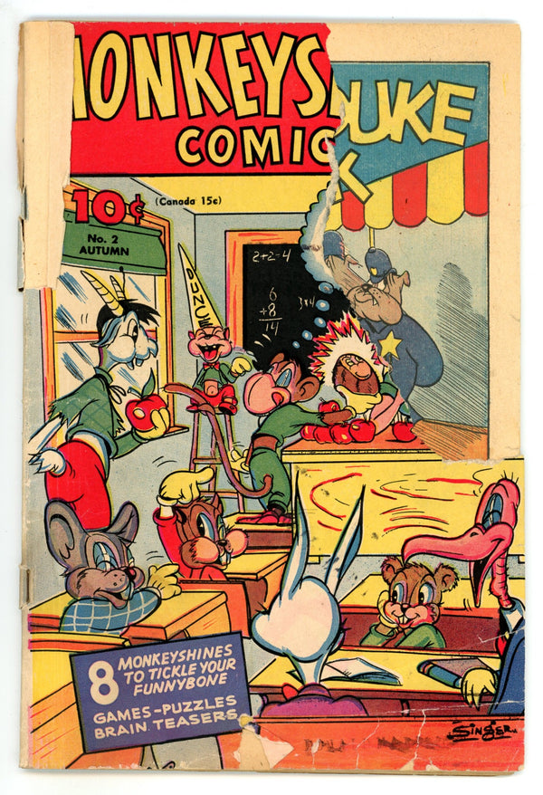 Monkeyshines Comics 2 PR (0.5) (1944)