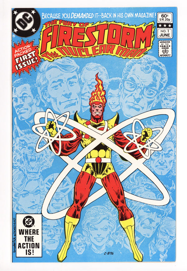 The Fury of Firestorm Vol 2 1 Mid Grade (1982)