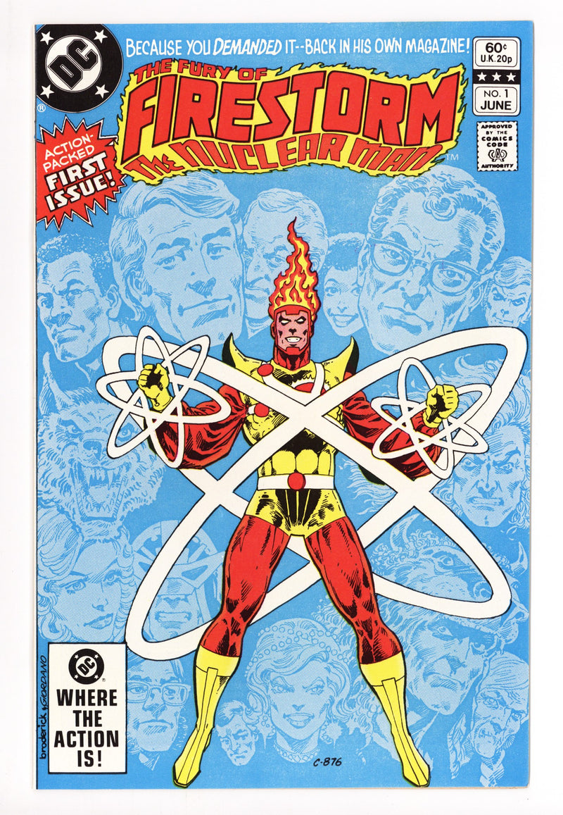 The Fury of Firestorm Vol 2 1 Mid Grade (1982) 
