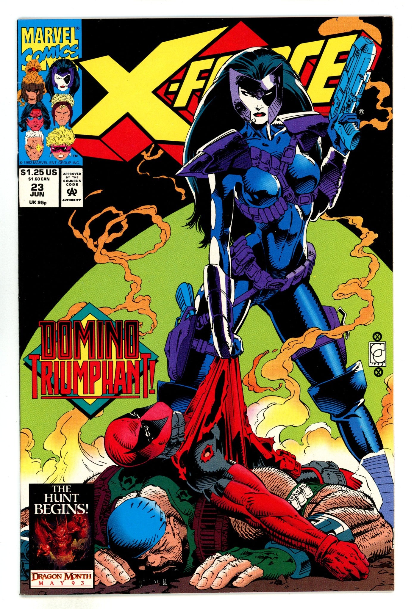 X-Force Vol 1 23 Mid Grade (1993) 