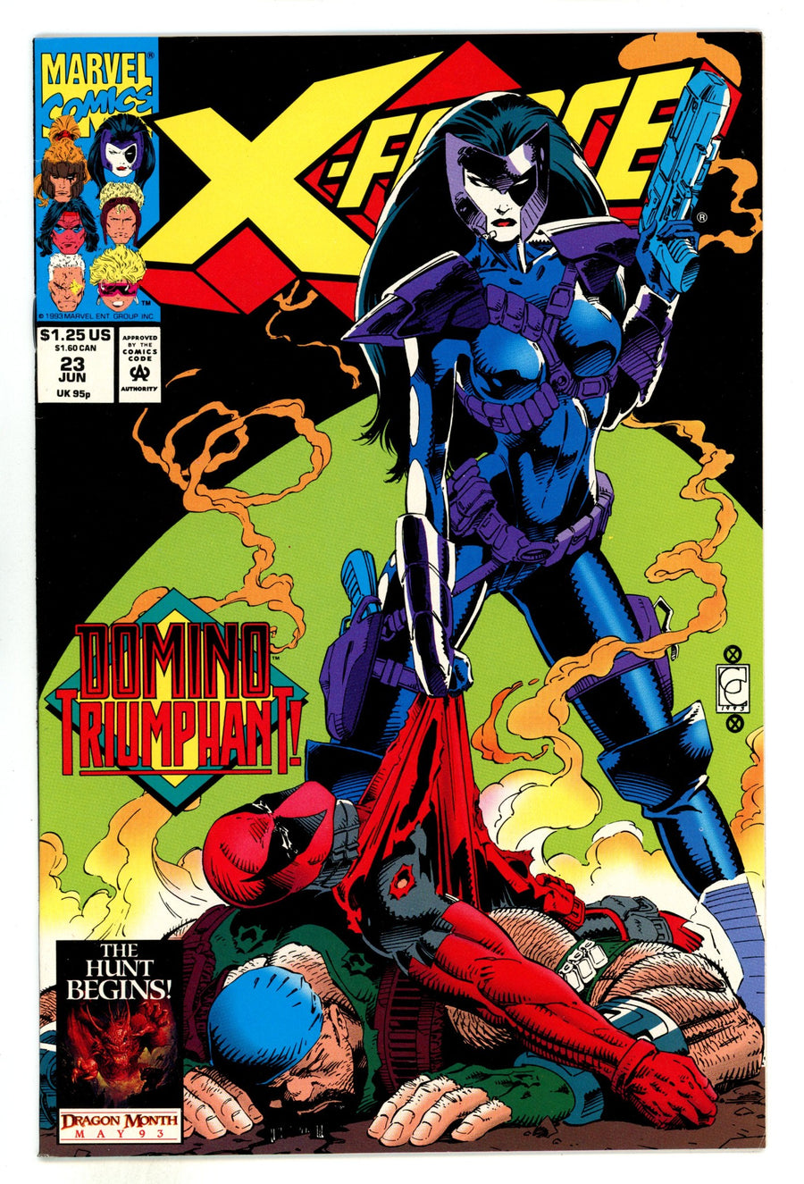 X-Force Vol 1 23 Mid Grade (1993) 