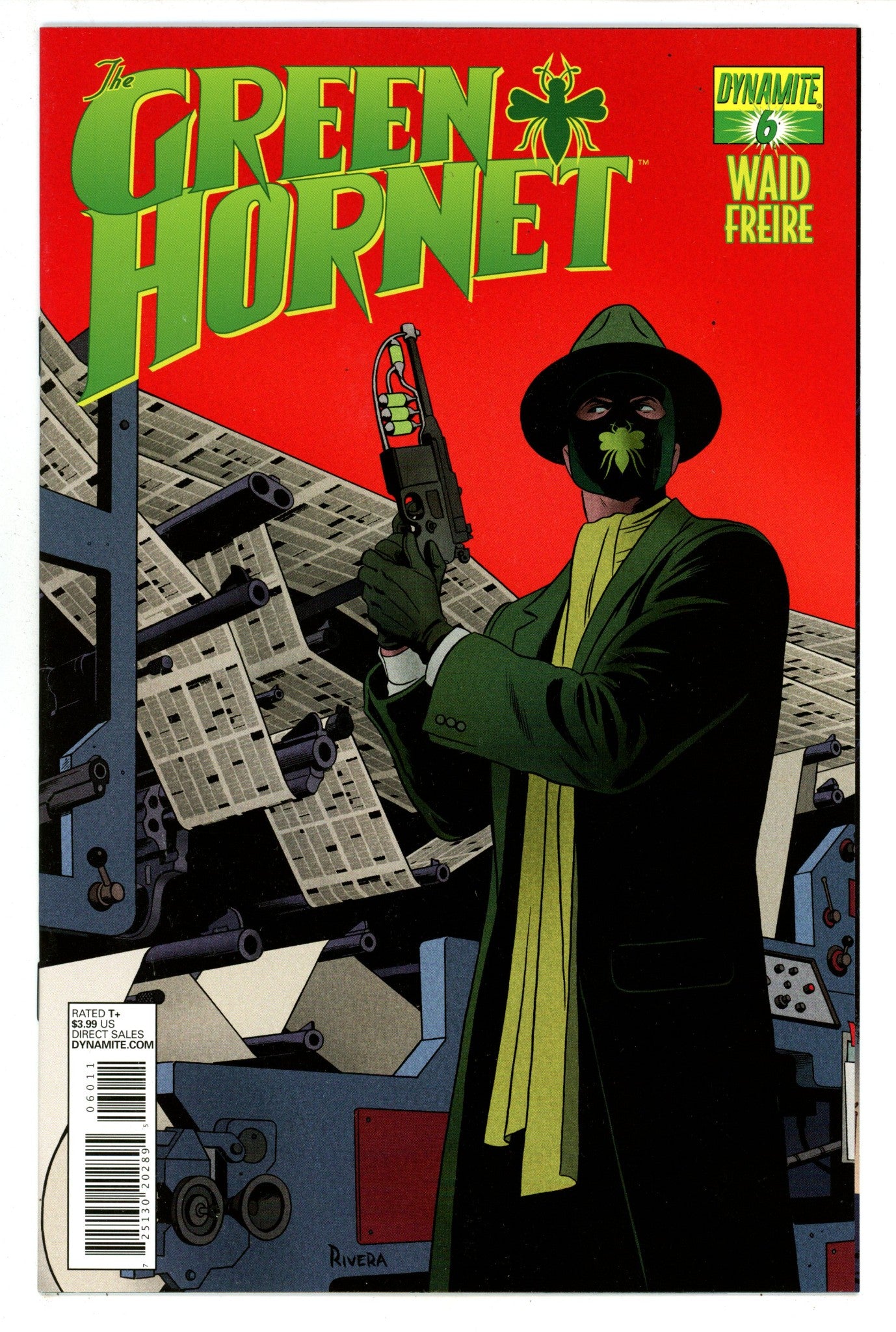 The Green Hornet Vol 2 6 High Grade (2013) 