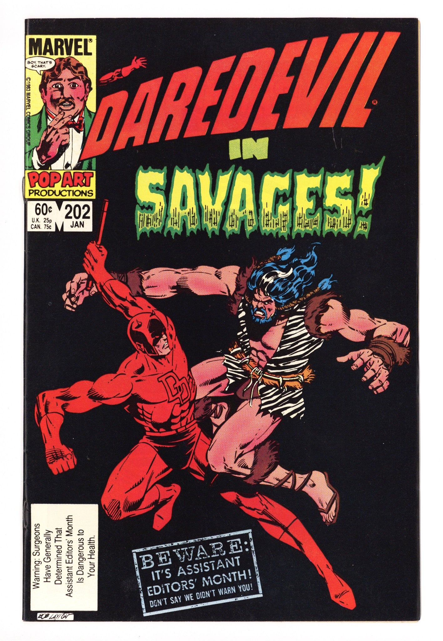 Daredevil Vol 1 202 Mid Grade (1984) 