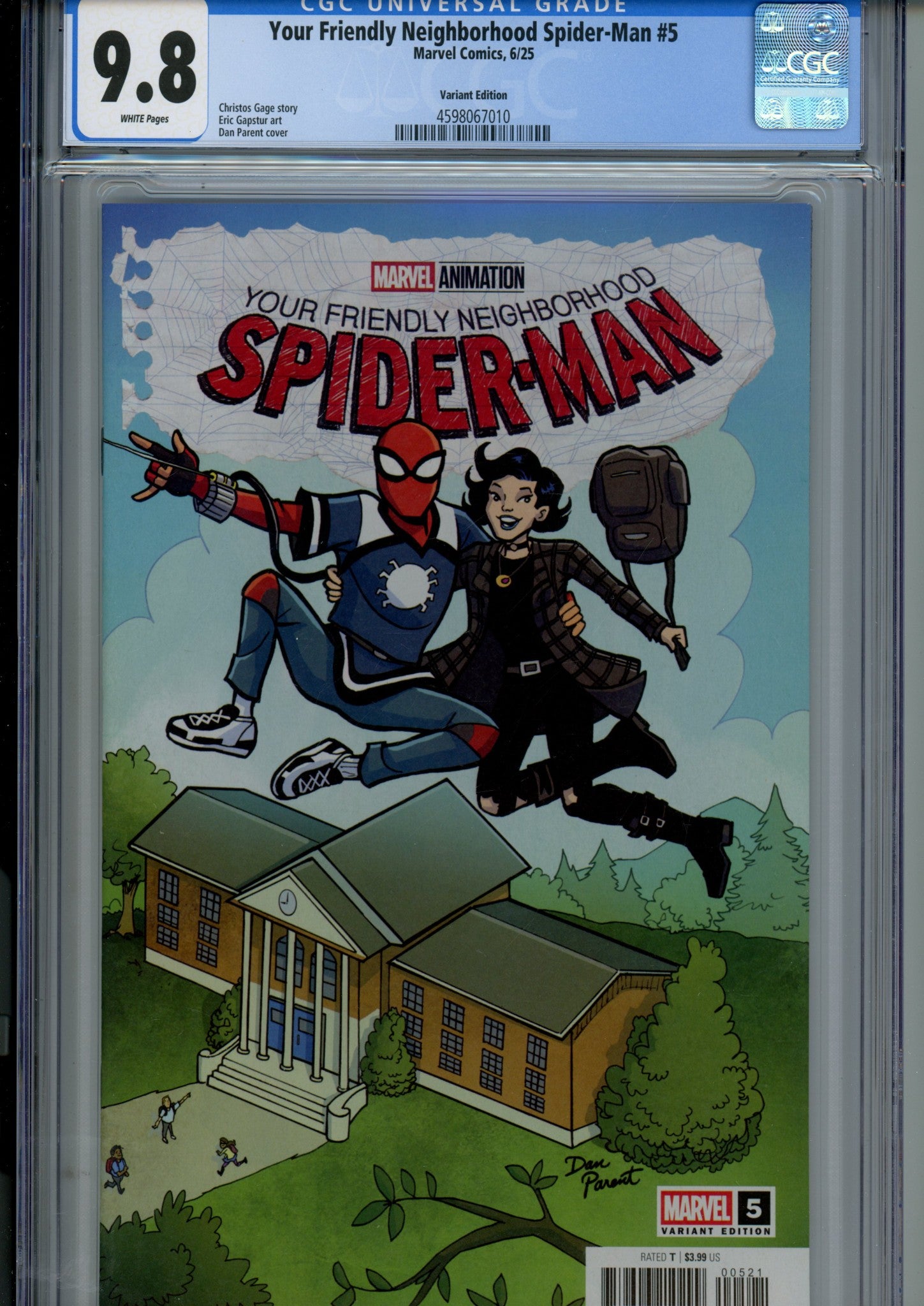 Your Friendly Neighborhood Spider-Man 1 CGC 9.8 (NM/M) (2025) Parent Variant 