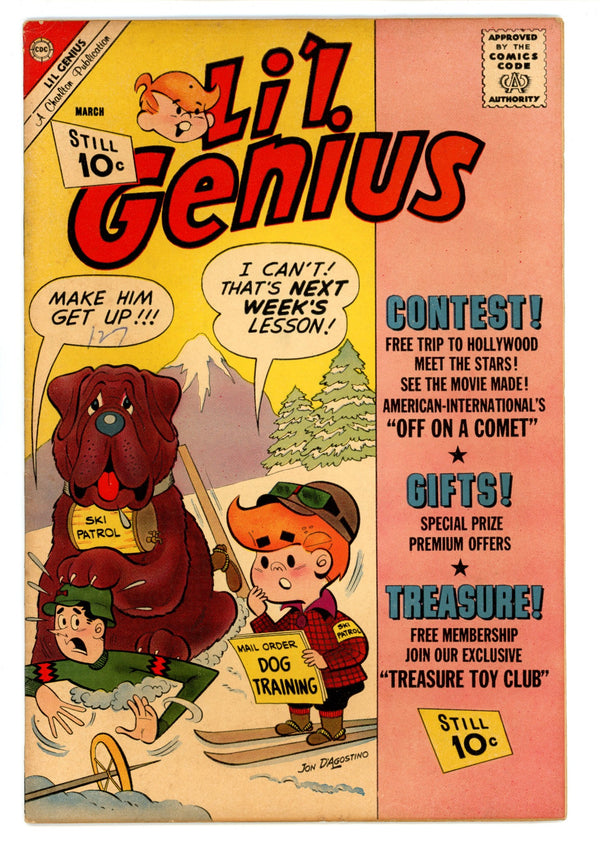 Li'l Genius 37 FN- (5.5) (1962)