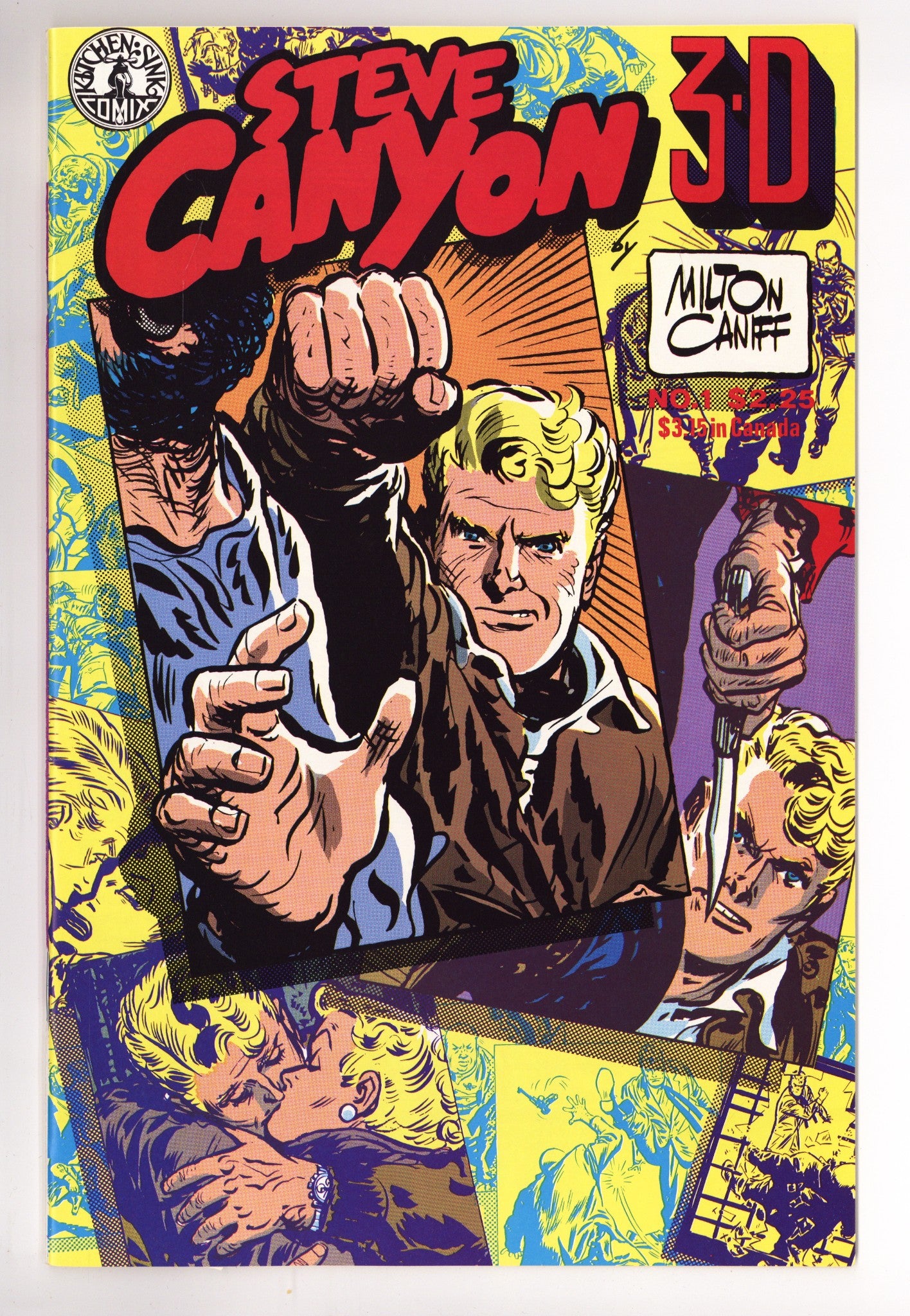 Steve Canyon 3-D 1 Mid Grade (1986) 