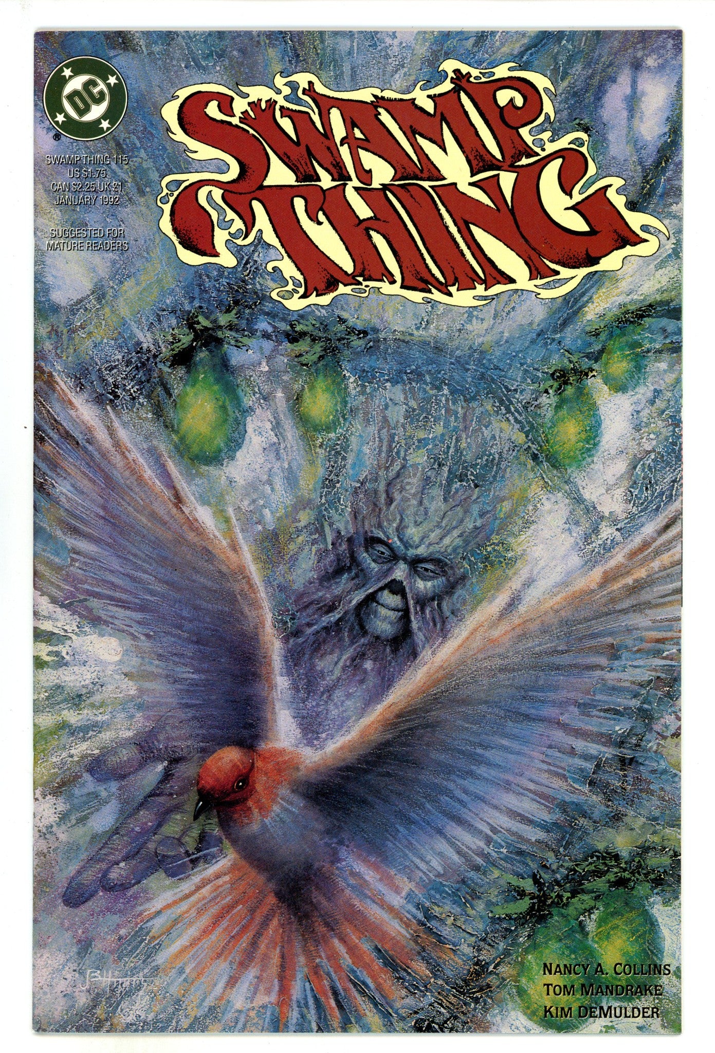 Swamp Thing Vol 1 115 High Grade (1992) 