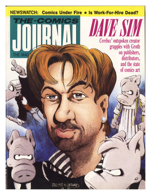 The Comics Journal 130 Mid Grade (1989) 