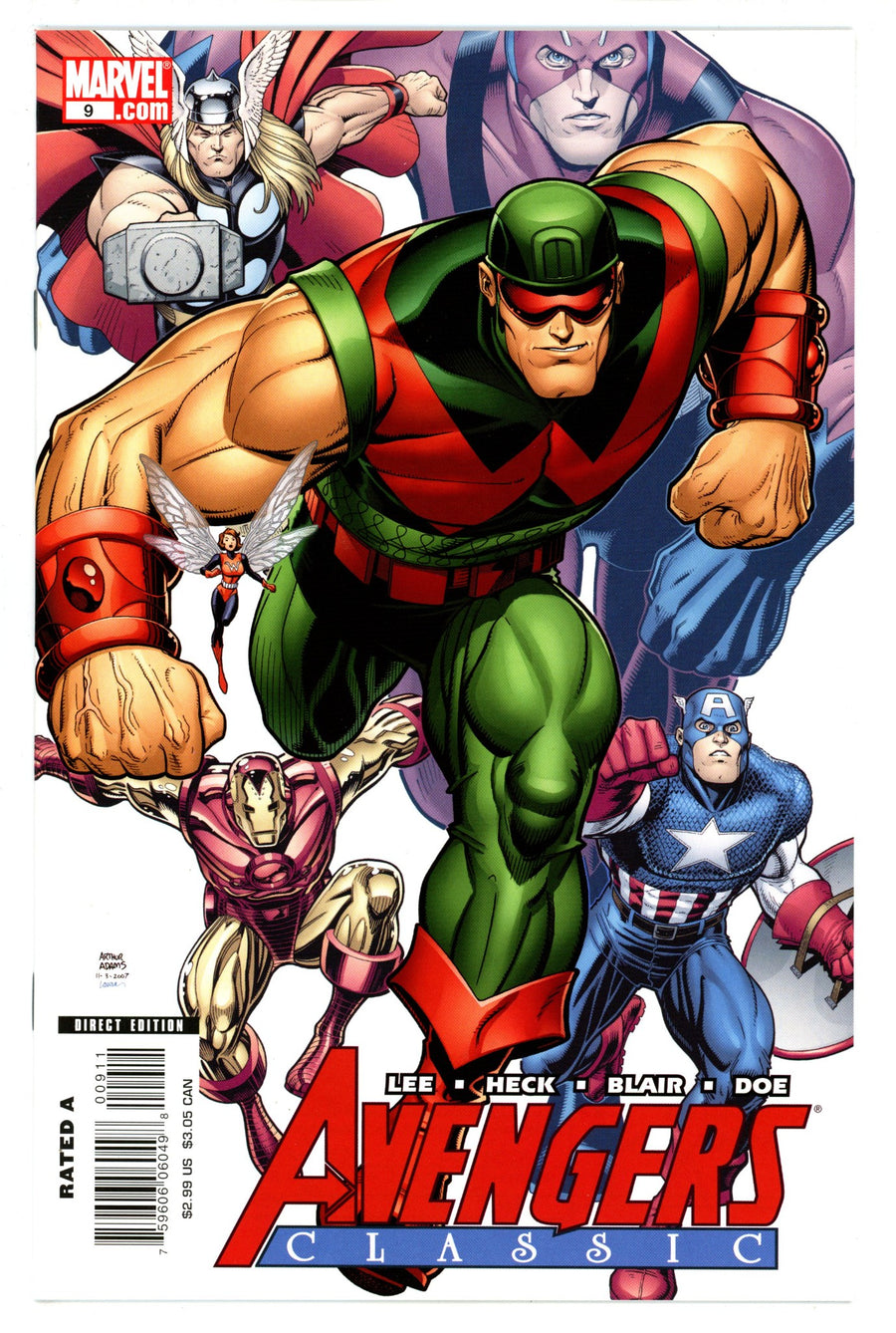 Avengers Classic 9 NM (9.4) (2008) 