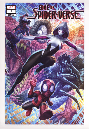 Edge of Spider-Verse Vol 2 2 NM- (9.2) (2022) Quah Connecting Exclusive Variant