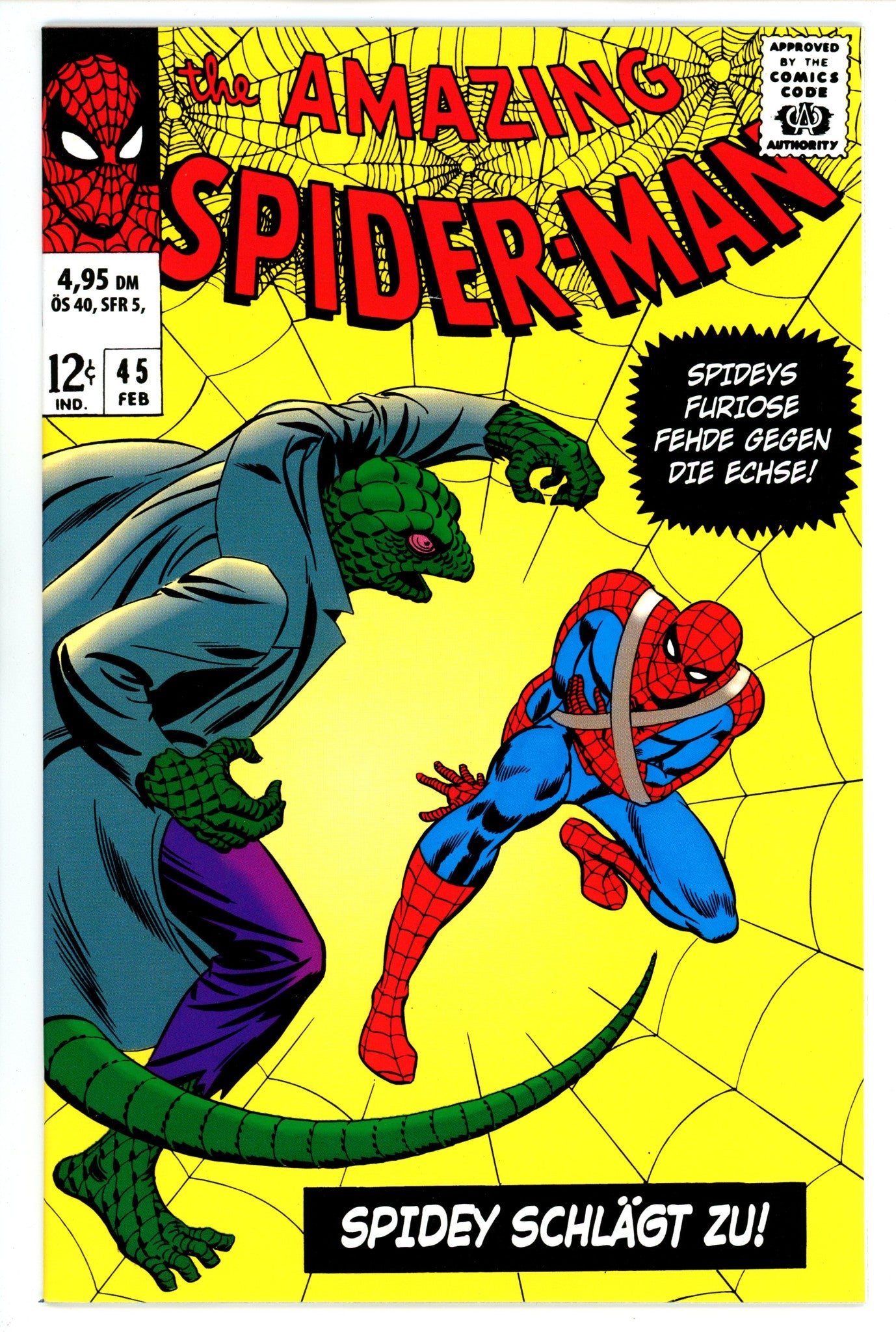 Spider-Man Komplett Vol 1 [2] NM- (9.2) Amazing Spider-Man #45 (2000) 