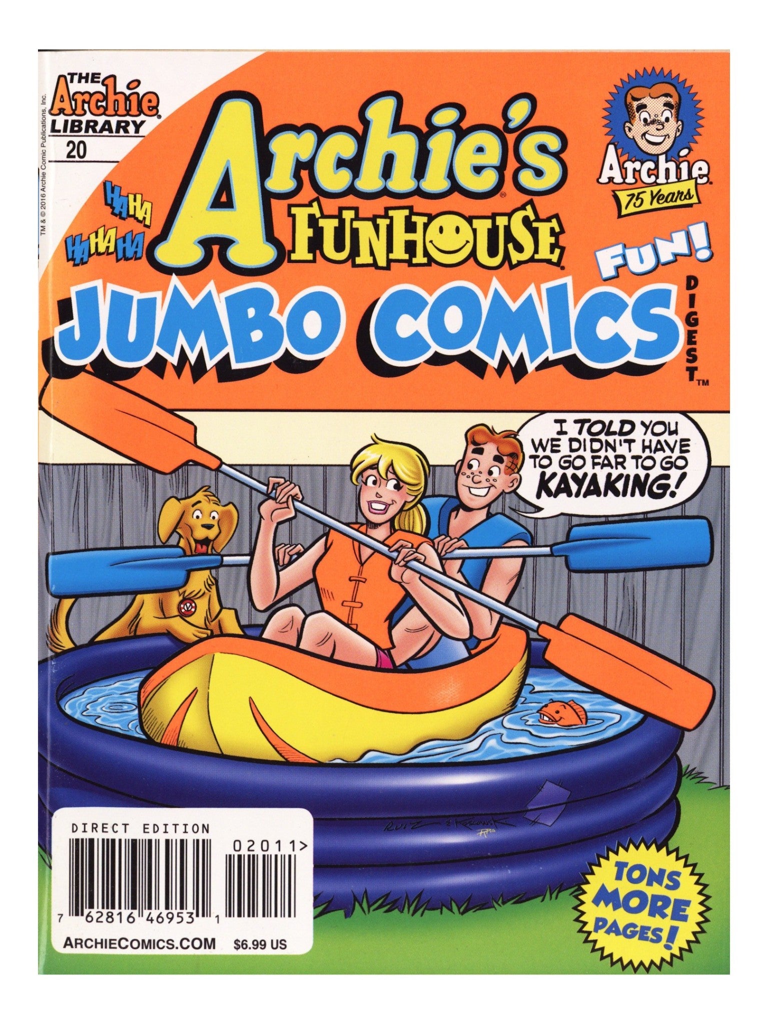 Archie's Funhouse Double Digest 20 High Grade (2016) 