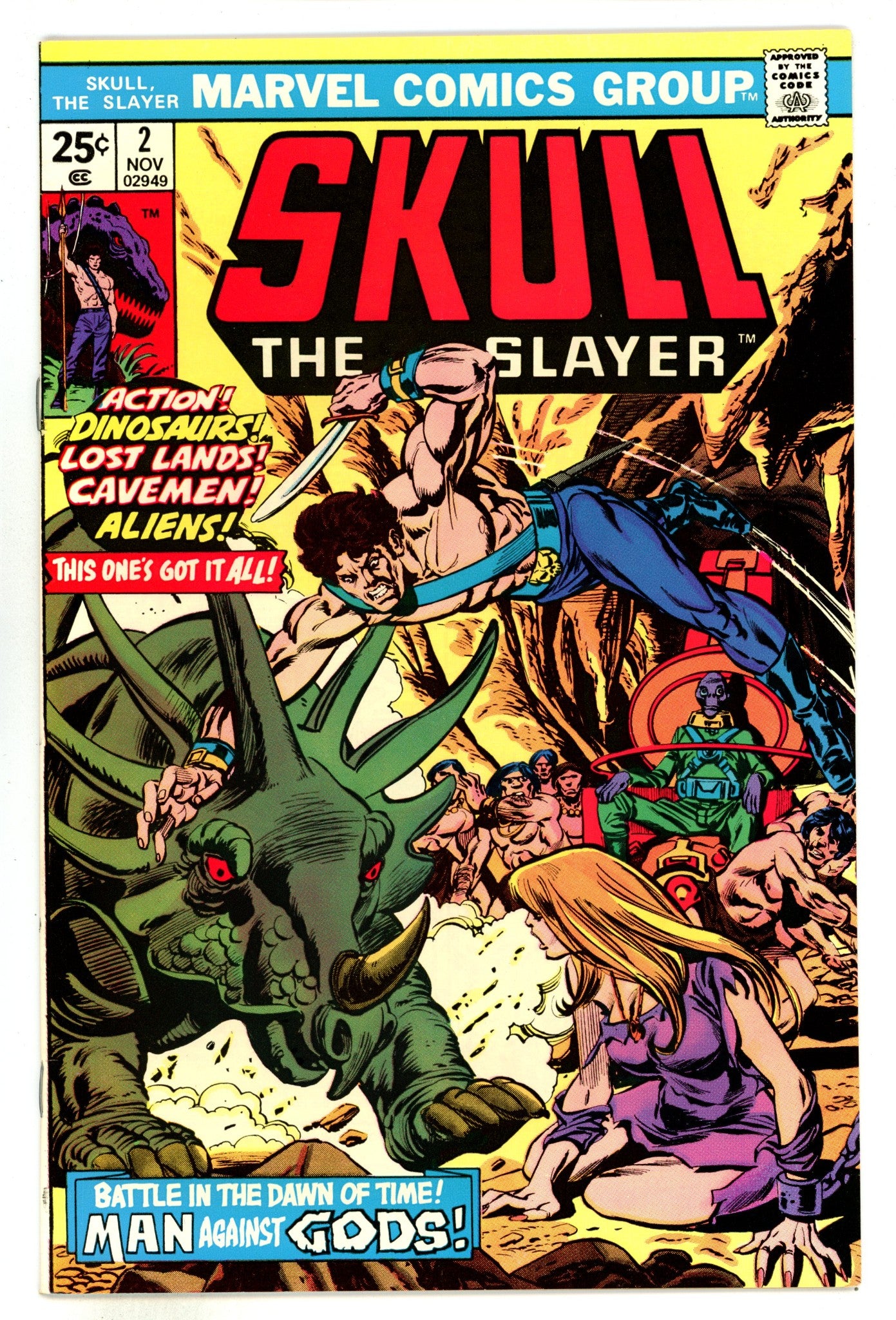 Skull the Slayer 2 VF/NM (9.0) (1975) 