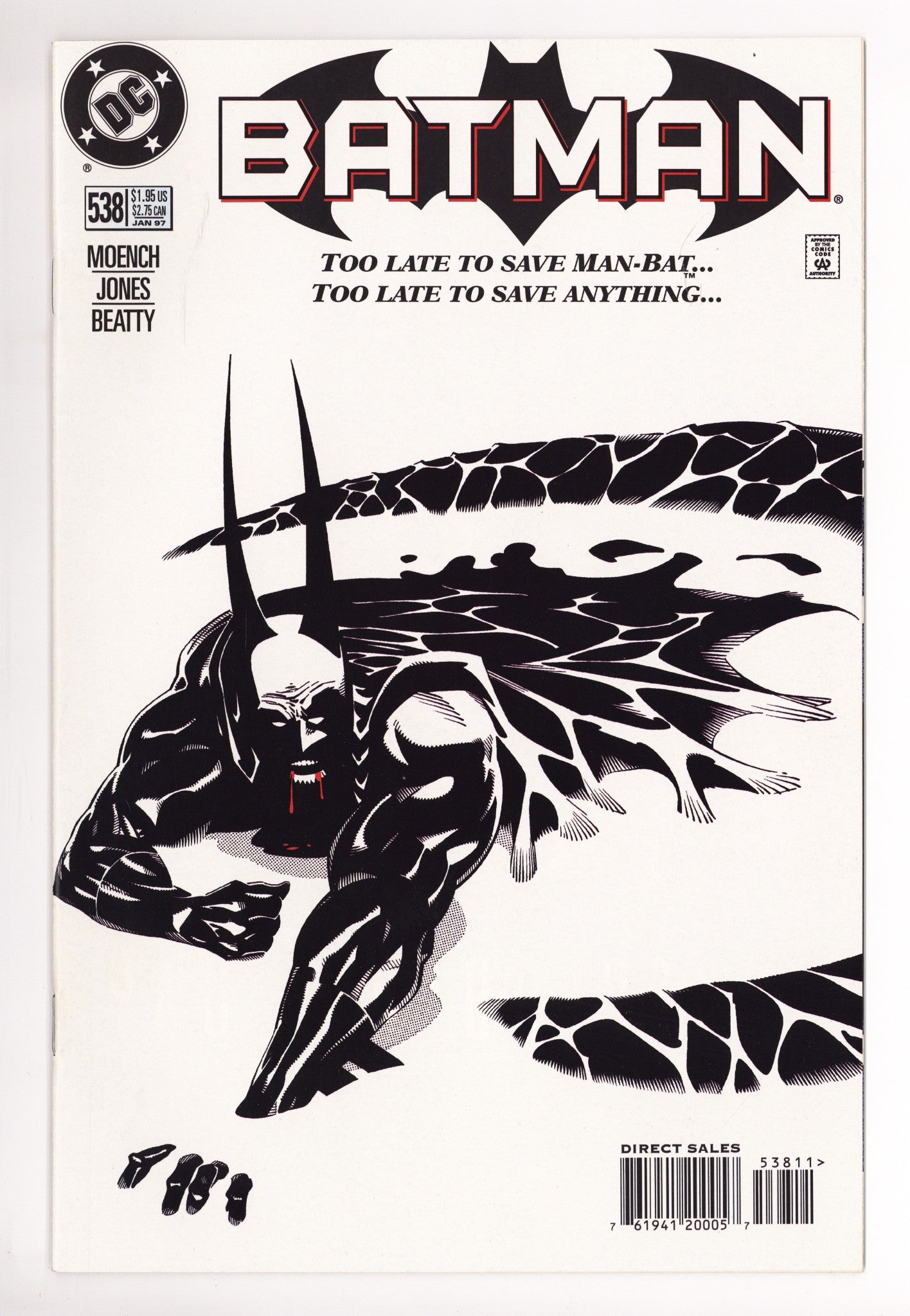 Batman Vol 1 538 High Grade (1997) 