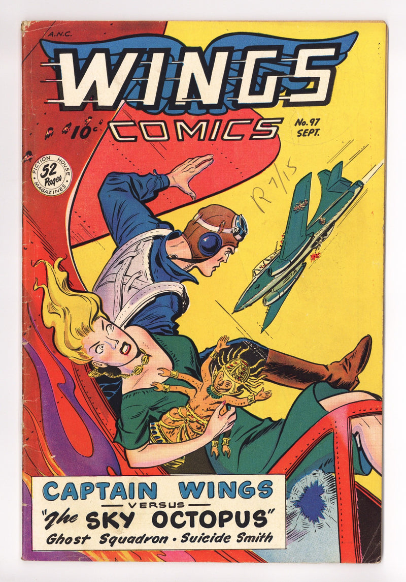 Wings Comics 97 FN (6.0) (1948) 