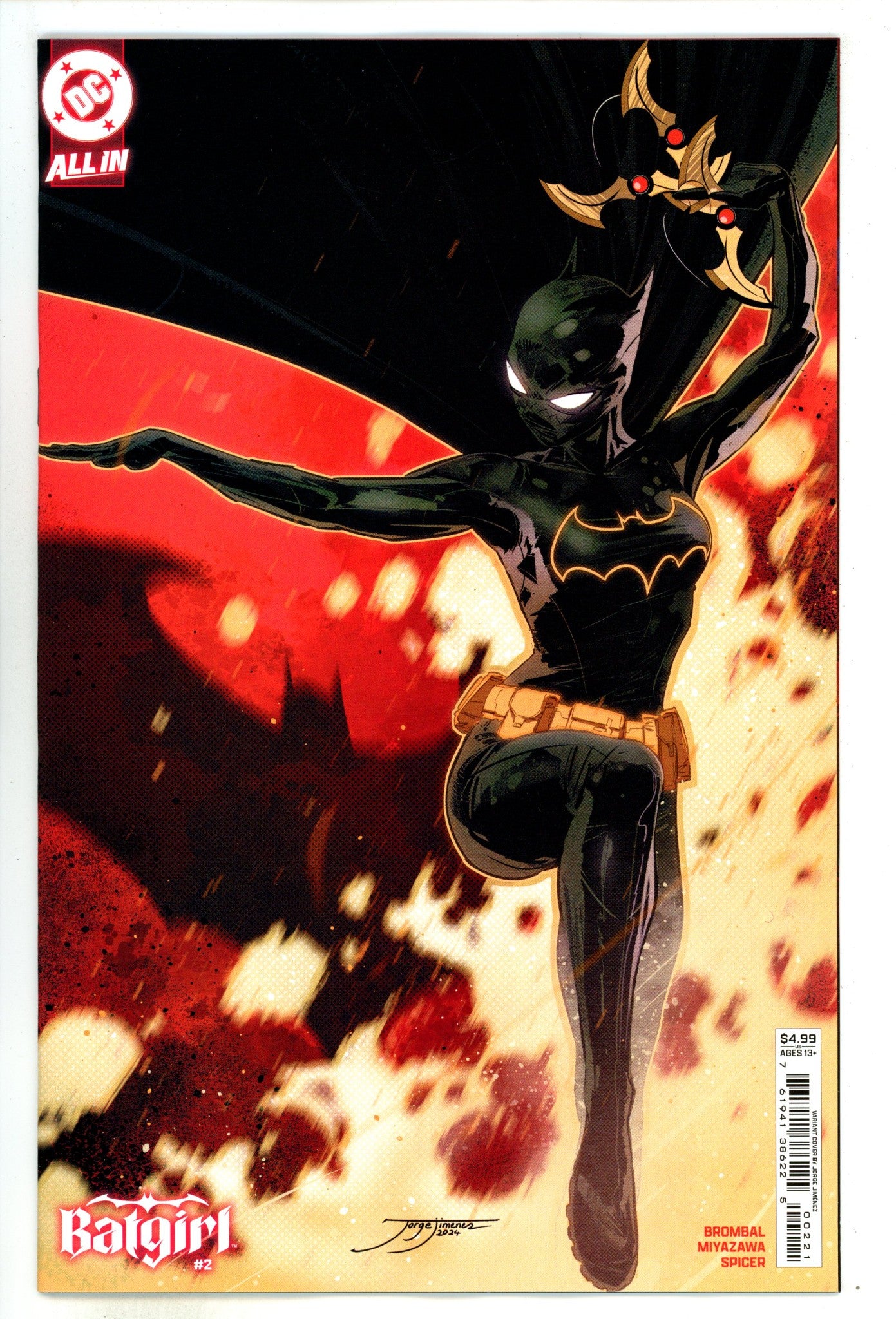 Batgirl Vol 6 2 Jiménez Variant (2024)
