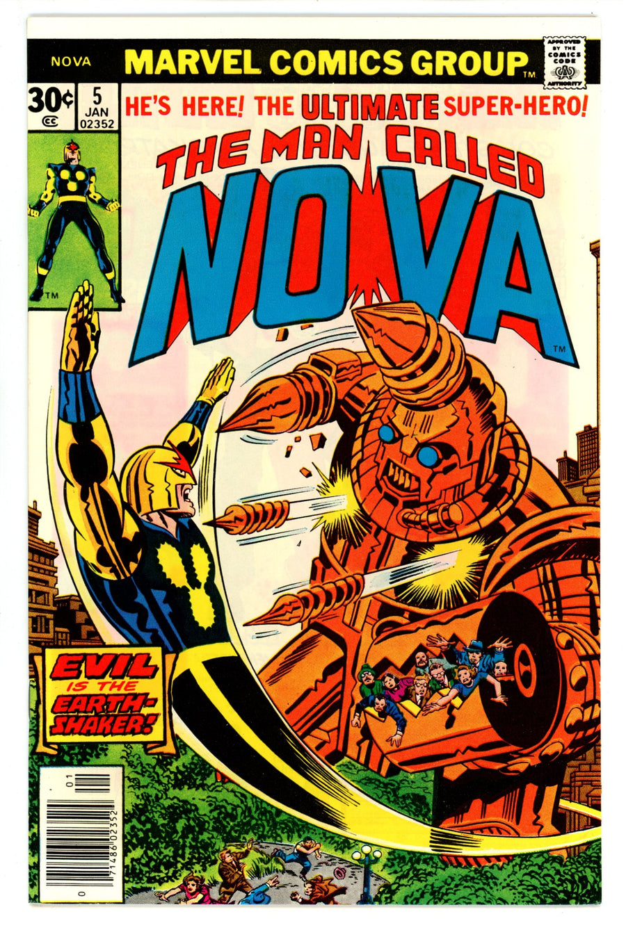 Nova Vol 1 5  NM- (9.2)  (1977)   