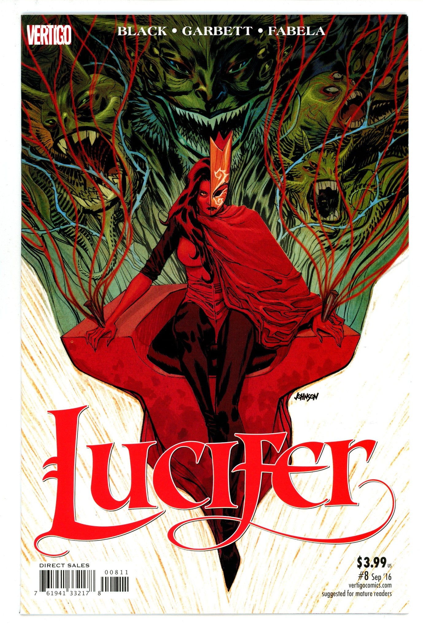 Lucifer Vol 2 8 High Grade (2016) 