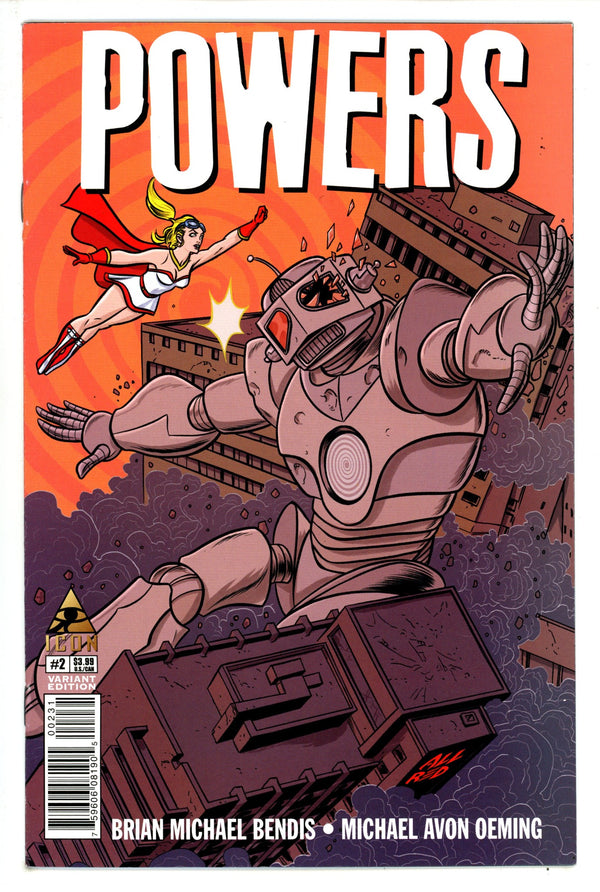 Powers Vol 4 2 VF+ (8.5) (2015) Allred Incentive Variant