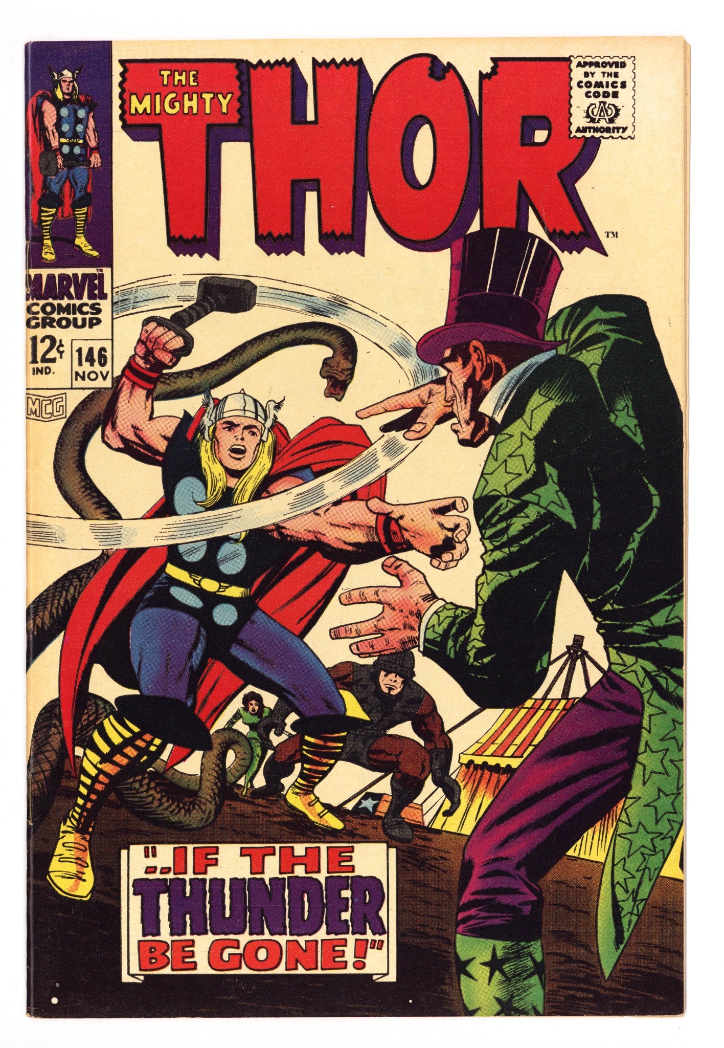 Thor Vol 1 146 VF (8.0) (1967) 