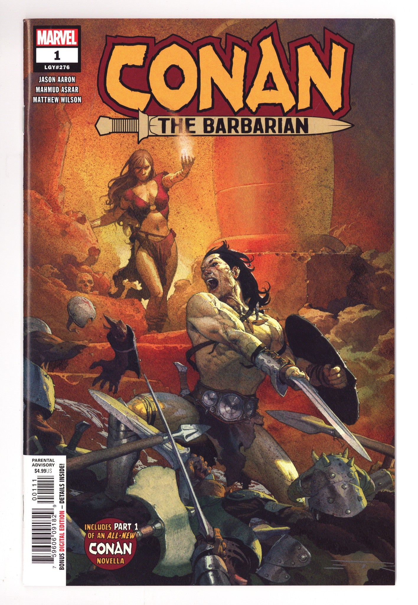 Conan the Barbarian Vol 3 1 (276) High Grade (2019) 