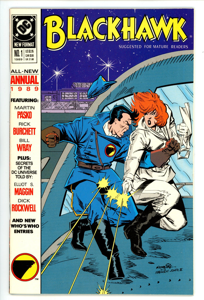 Blackhawk Annual Vol 3 1 High Grade (1989) 