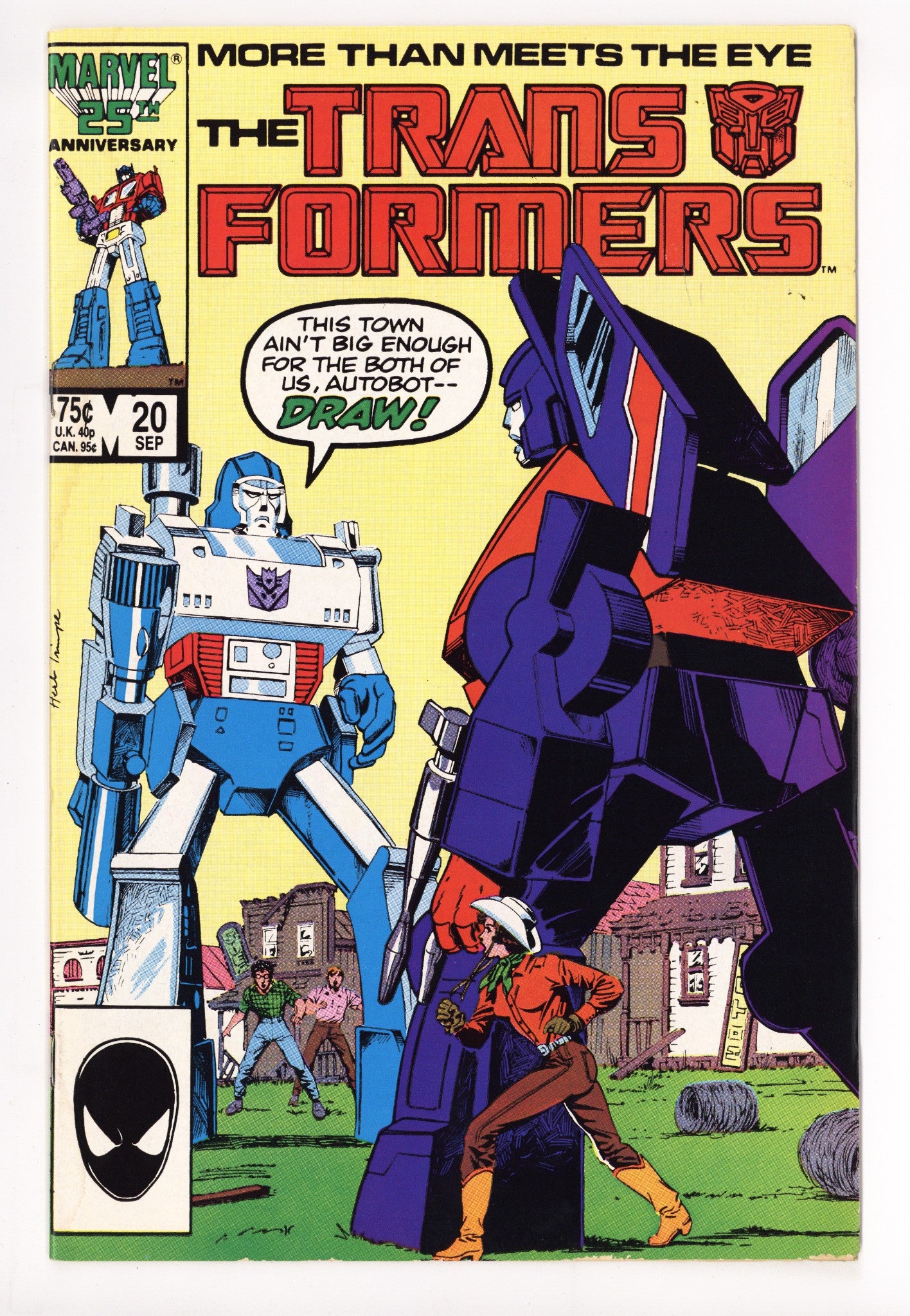 The Transformers 20 Low Grade (1986) 