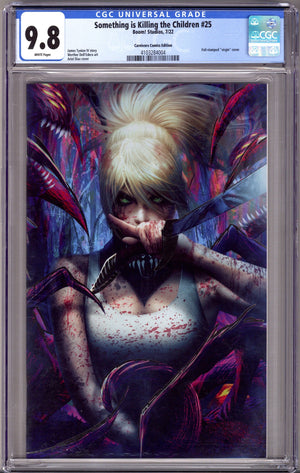 Something Is Killing the Children   25 CGC 9.8 (NM/M)   (2022) Diaz Foil Virgin Exclusive Variant