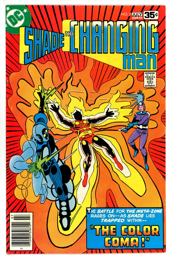 Shade, the Changing Man Vol 1 7 VF- (1978)