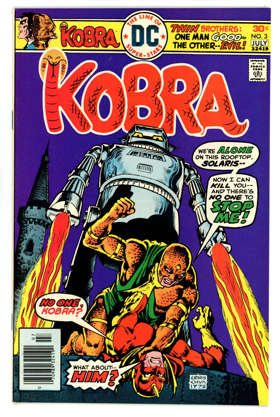 Kobra  3  VF+ (8.5)  (1976)   