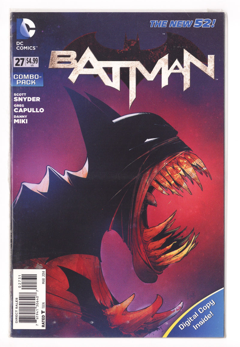 Batman Vol 2 27  New, Sealed Combo-Pack  (2014)        
