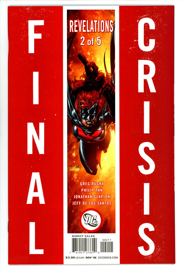 Final Crisis: Revelations 2 High Grade (2008) Tan Variant