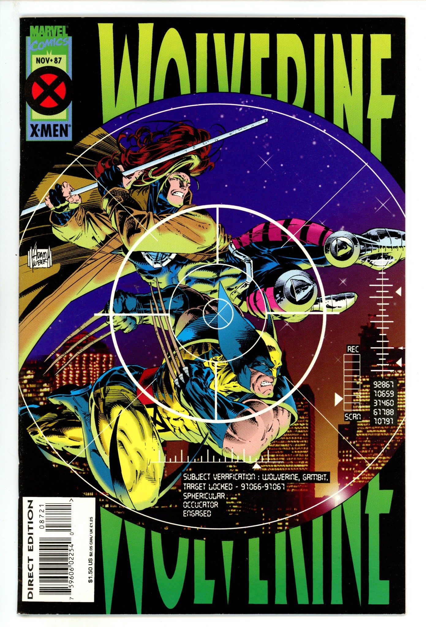 Wolverine Vol 2 87 Mid Grade (1994) 