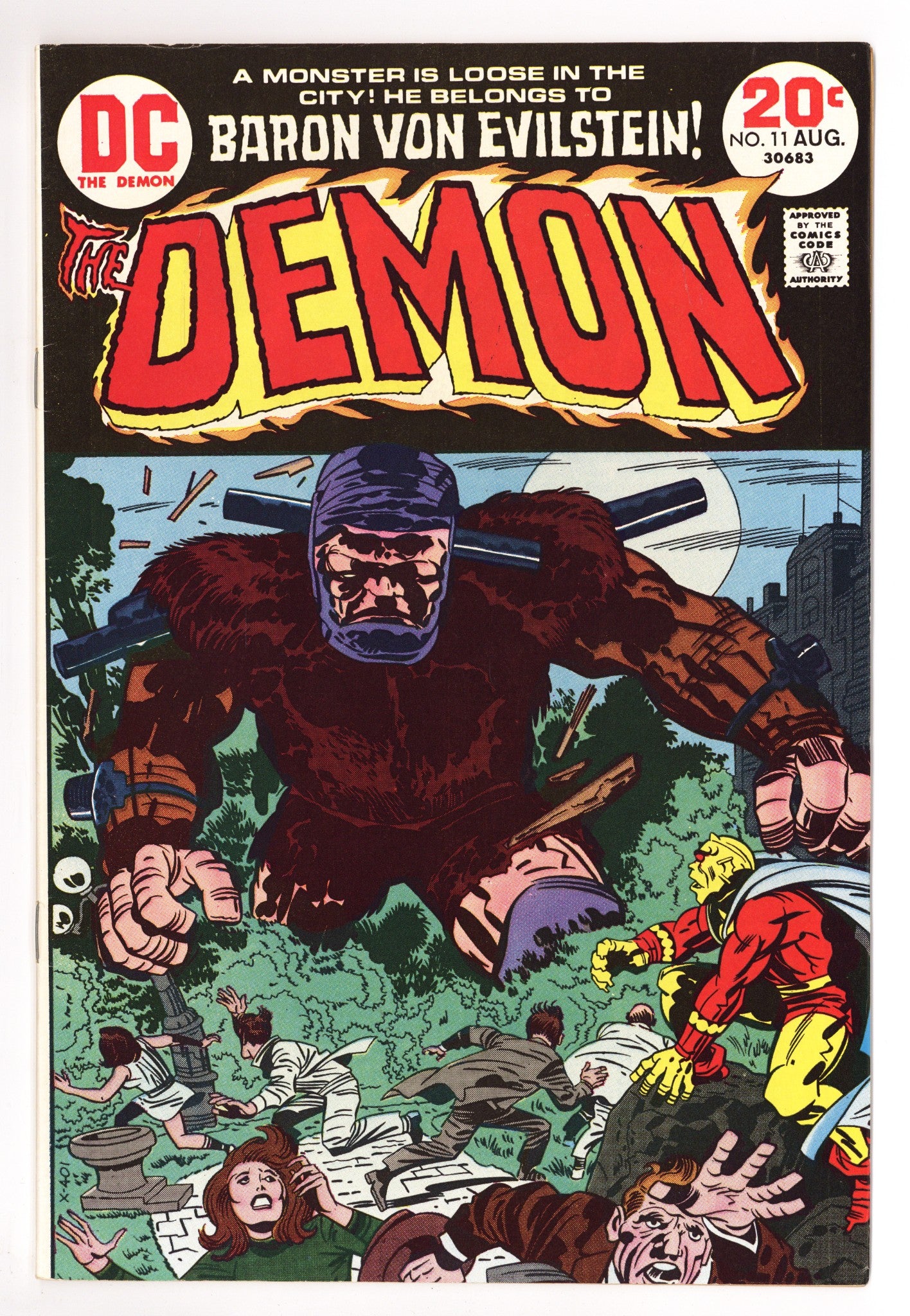 The Demon Vol 1 11 FN/VF (7.0) (1973) 