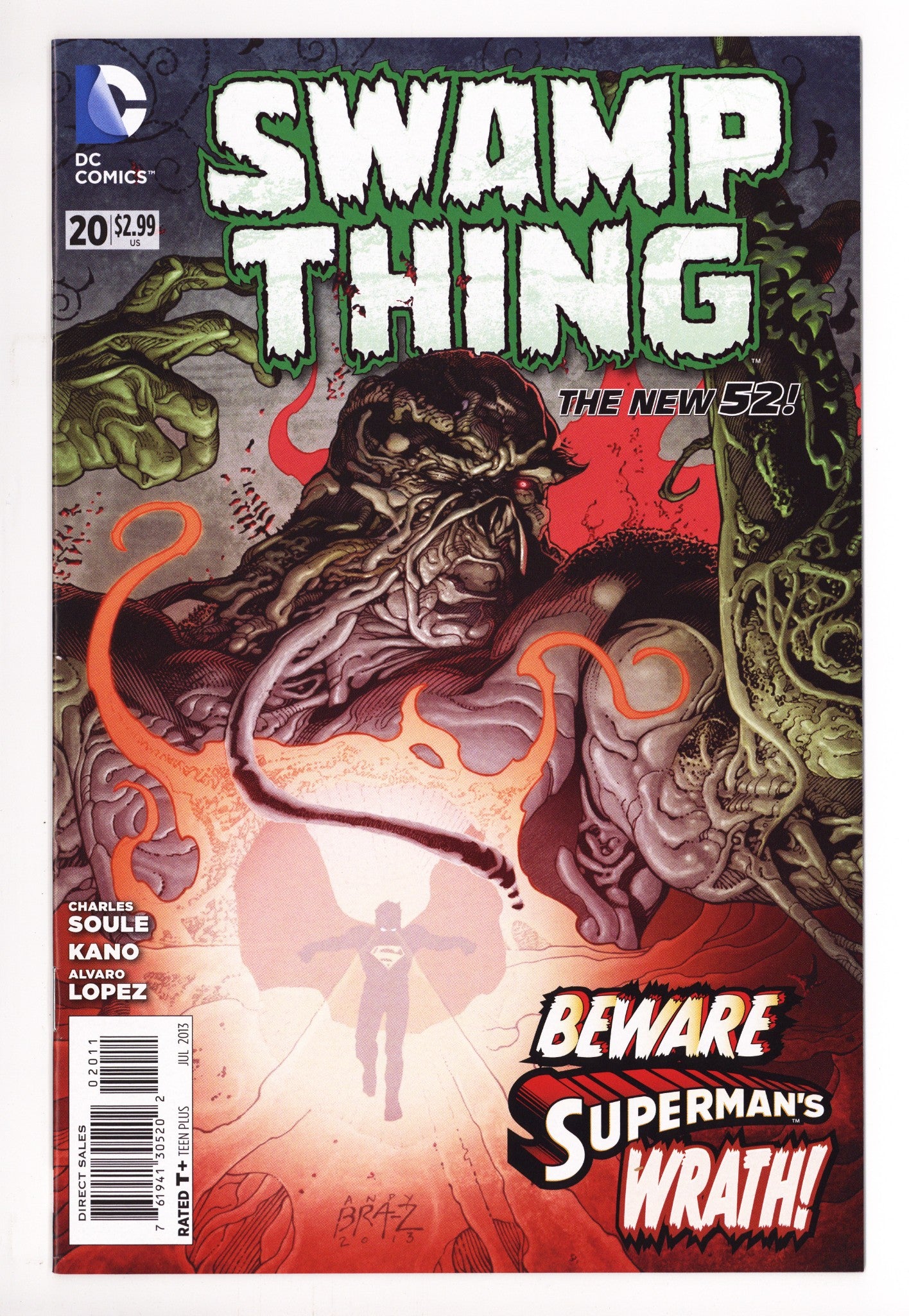 Swamp Thing Vol 5 20 High Grade (2013) 