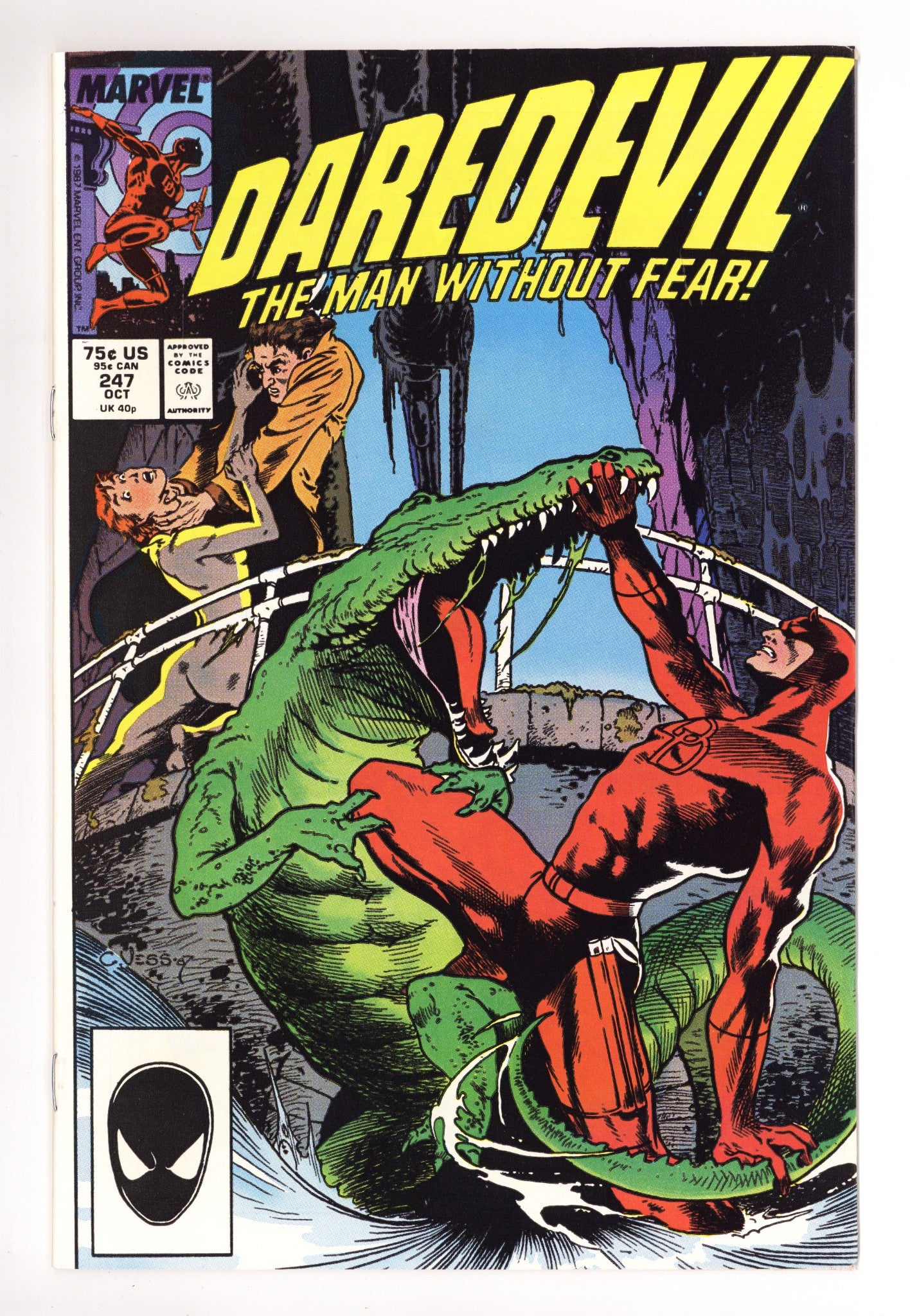 Daredevil Vol 1 247 Mid Grade (1987) 