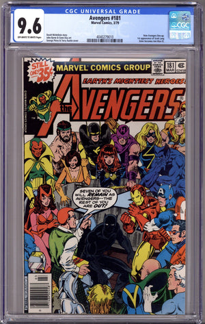 The Avengers Vol 1 181 CGC 9.6 (NM+) (1979)
