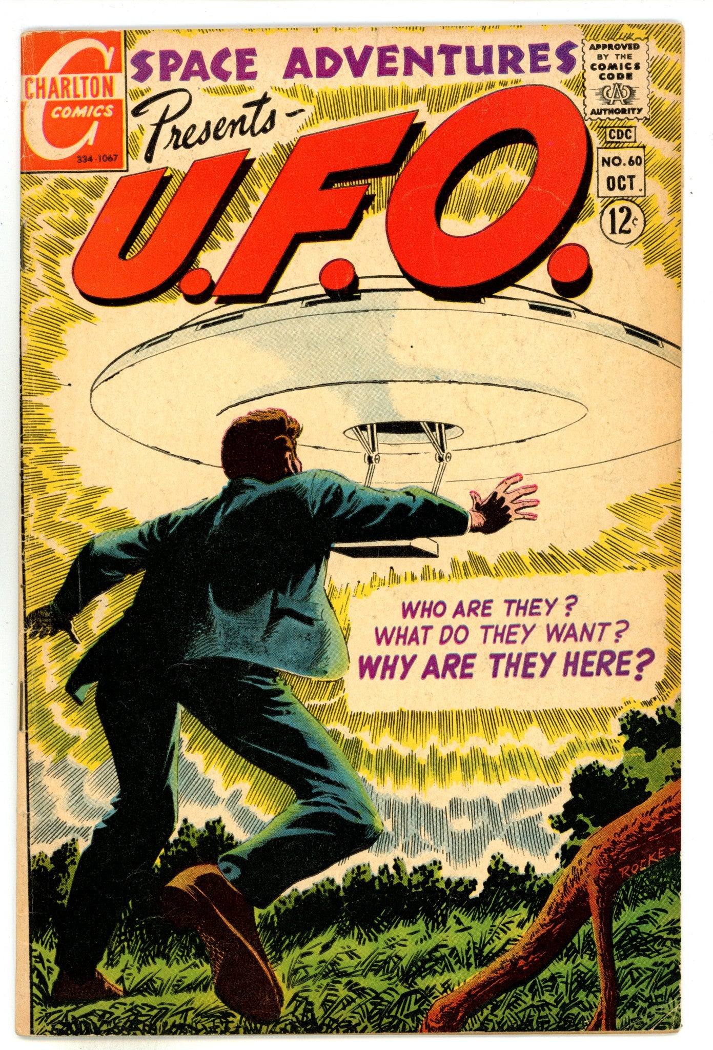 Space Adventures Presents U.F.O. 60 VG- (3.5) (1967) 