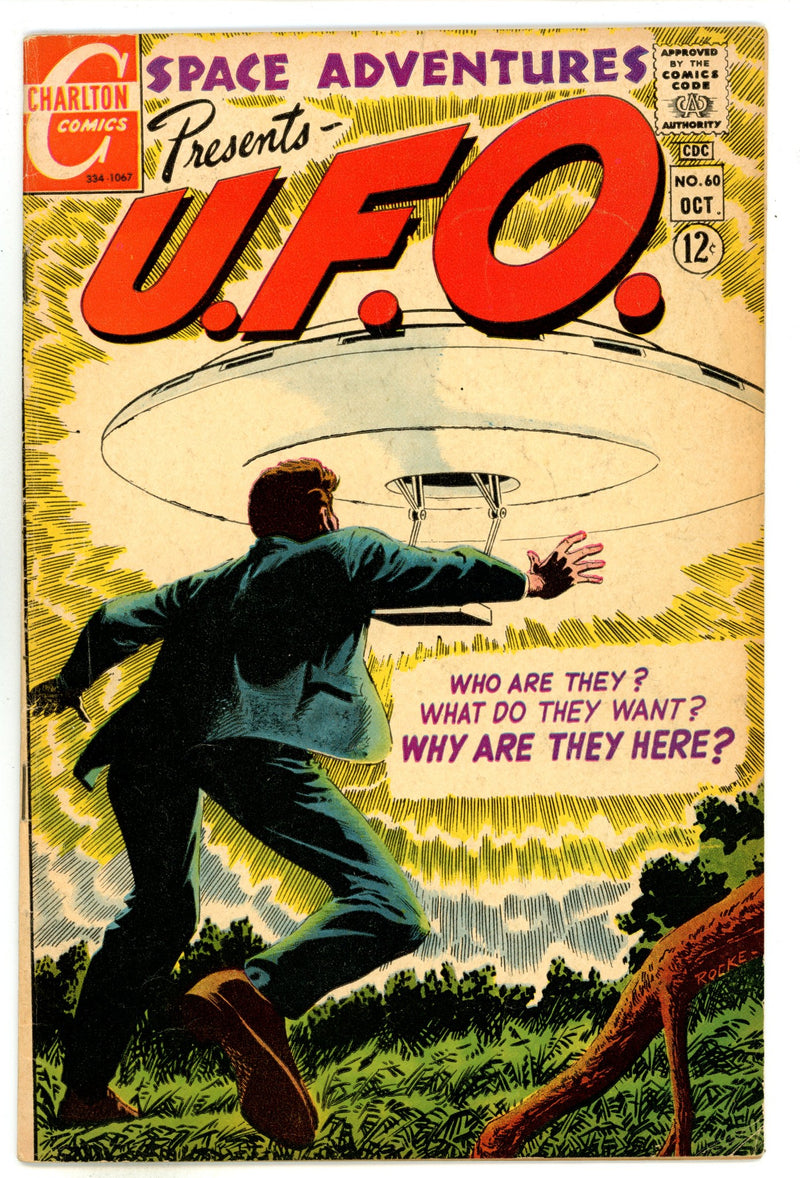 Space Adventures Presents U.F.O. 60 VG- (3.5) (1967) 