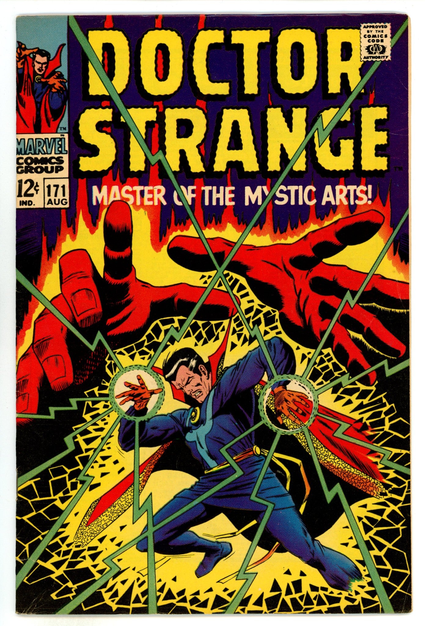 Doctor Strange Vol 1 171 FN+ (6.5) (1968) 