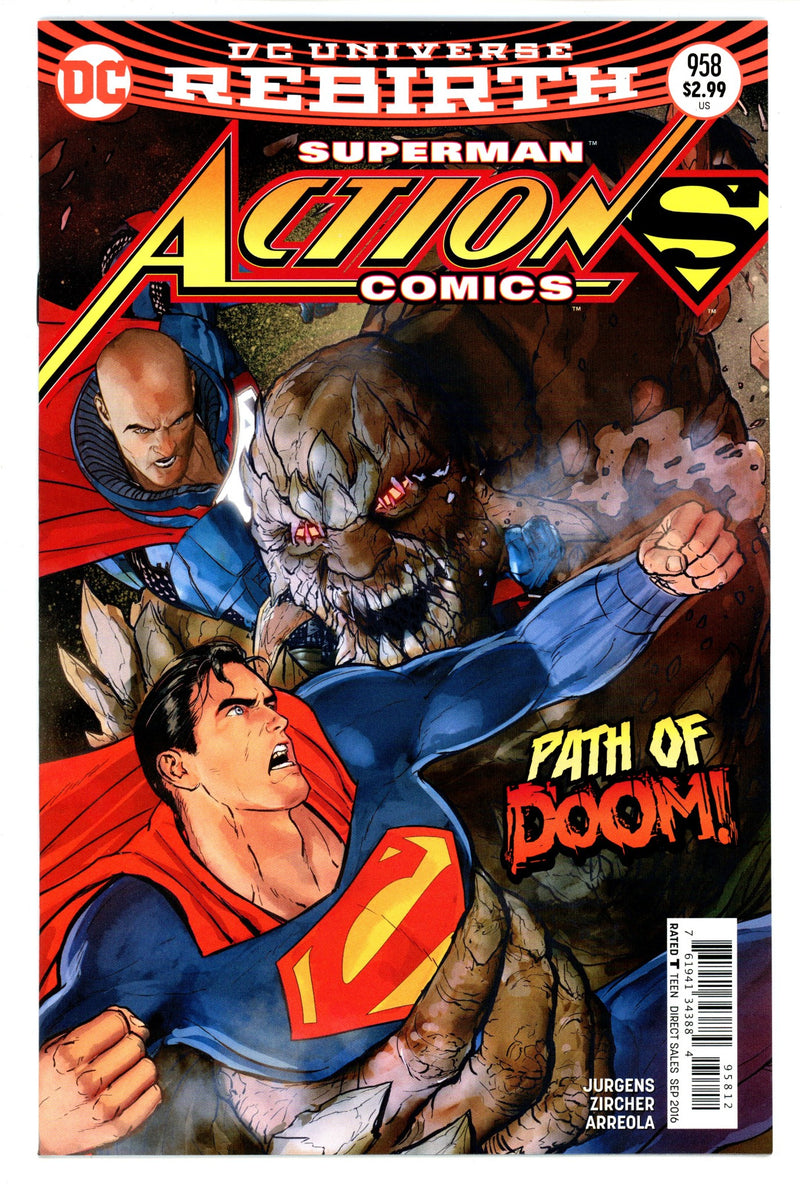 Action Comics Vol 3 958 High Grade (2016) 2nd Print 