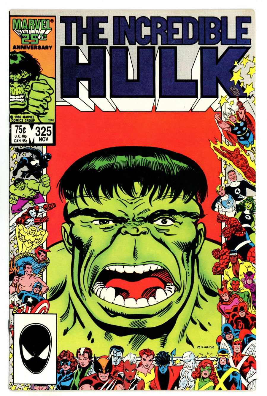 The Incredible Hulk Vol 1 325 VF/NM (9.0) (1986) 