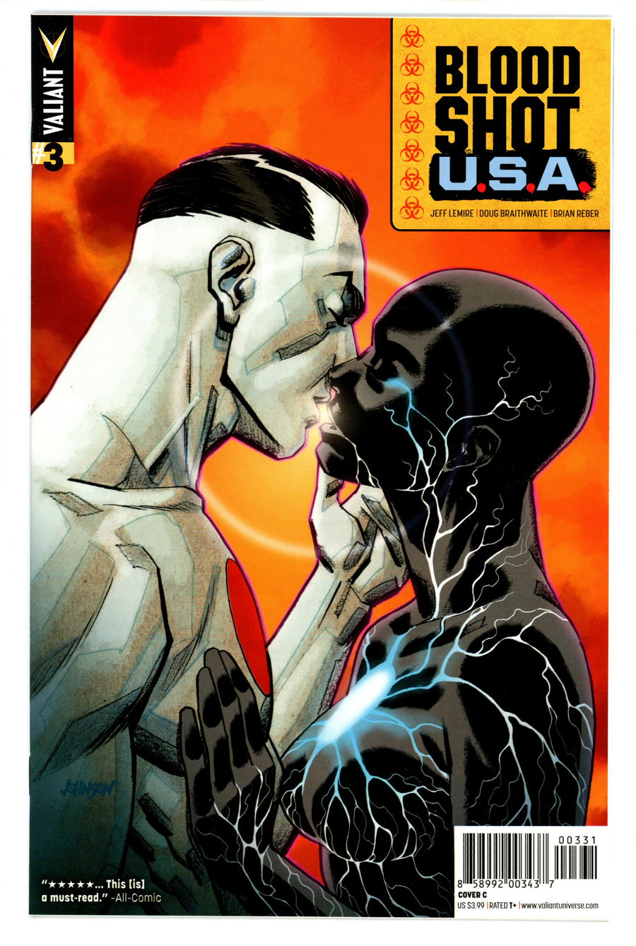 Bloodshot U.S.A. 3 High Grade (2016) Johnson Variant 