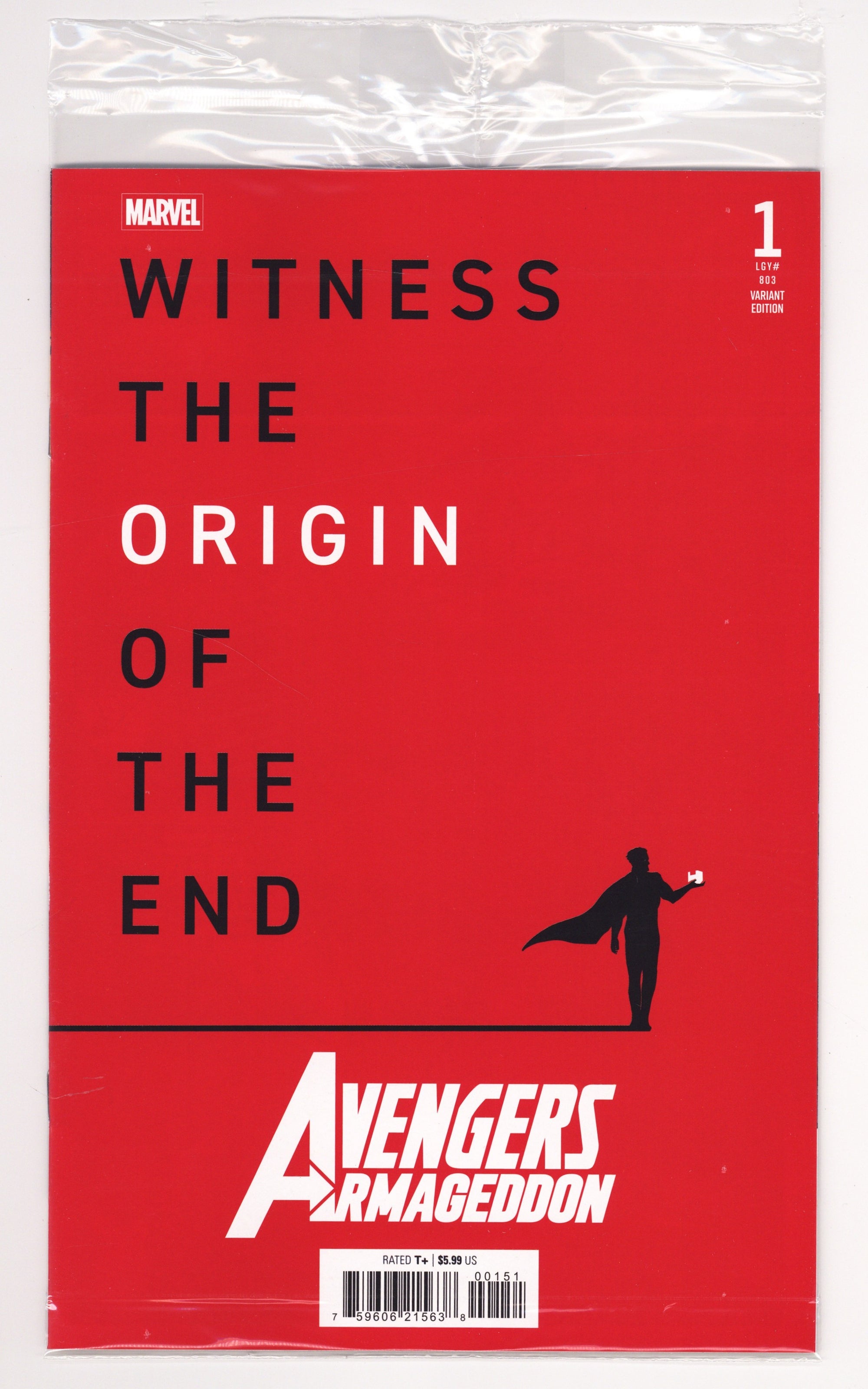 Avengers: Armageddon 1 Zdarsky Sealed Variant (2026)