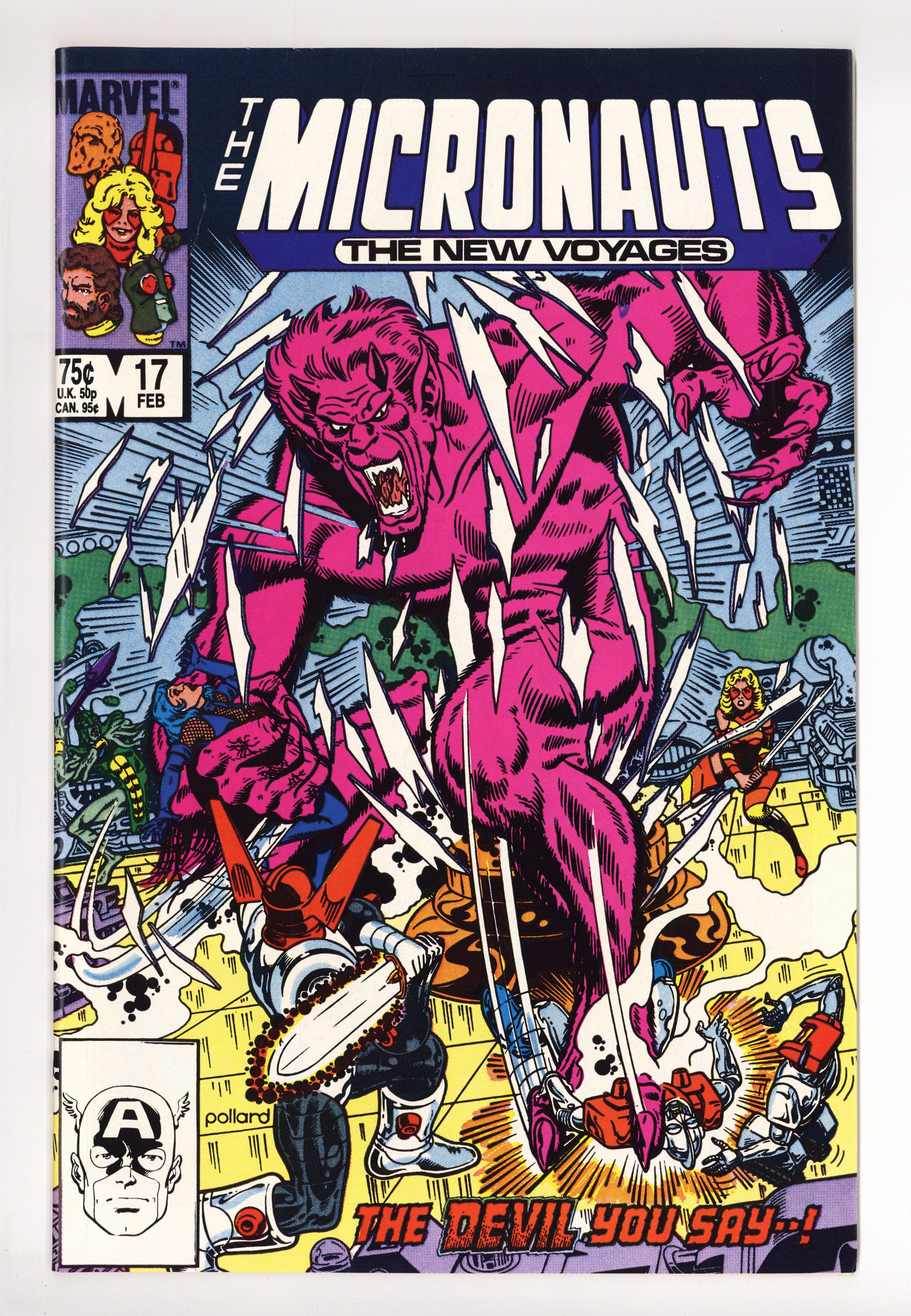 Micronauts Vol 2 17 High Grade (1986) 