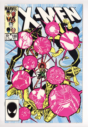 The Uncanny X-Men Vol 1 188 High Grade (1984)