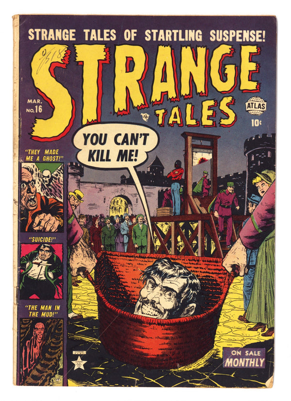 Strange Tales Vol 1 16 GD/VG (3.0) (1953)