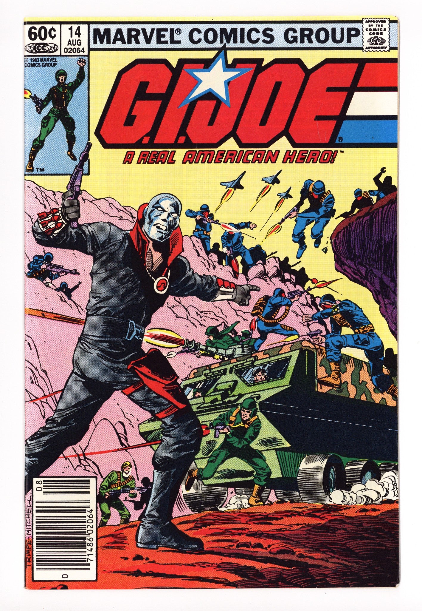 G.I. Joe, A Real American Hero 14 Mid Grade (1983) Newsstand 